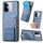 Custodia pieghevole per telefono con supporto pieghevole per carta in fibra di carbonio per vivo iQOO Z8 (blu) Custodia pieghevole per telefono con supporto pieghevole per carta in fibra di carbonio per vivo iQOO Z8 (blu)