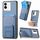 Per vivo S17E 5G Custodia per telefono in fibra di carbonio con supporto pieghevole (blu) Per vivo S17E 5G Custodia per telefono in fibra di carbonio con supporto pieghevole (blu)