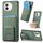 Custodia pieghevole per telefono con supporto pieghevole per carta in fibra di carbonio per vivo S18e (verde) Custodia pieghevole per telefono con supporto pieghevole per carta in fibra di carbonio per vivo S18e (verde)
