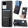 Per vivo S18 Pro Custodia per telefono con supporto pieghevole per carta in fibra di carbonio (nera) Per vivo S18 Pro Custodia per telefono con supporto pieghevole per carta in fibra di carbonio (nera)