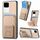 Per vivo S18 Pro Custodia per telefono in fibra di carbonio con supporto pieghevole (cachi) Per vivo S18 Pro Custodia per telefono in fibra di carbonio con supporto pieghevole (cachi)