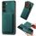 Custodia magnetica per telefono retrò in pelle per Samsung Galaxy S23+ 5G (verde) Custodia magnetica per telefono retrò in pelle per Samsung Galaxy S23+ 5G (verde)