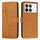 Custodia per telefono in pelle con fibbia in pelle di vitello con cuciture per Xiaomi Redmi K70 / K70 Pro (giallo) Custodia per telefono in pelle con fibbia in pelle di vitello con cuciture per Xiaomi Redmi K70 / K70 Pro (giallo)