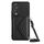 Custodia per telefono RFID con struttura rombica per Honor 90 con cordino lungo (nero) Custodia per telefono RFID con struttura rombica per Honor 90 con cordino lungo (nero)