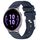 Per cinturino in silicone liscio tinta unita Garmin Active 5 da 20 mm (blu notte)