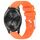 Per cinturino in silicone liscio tinta unita Garmin Move Trend da 20 mm (arancione) Per cinturino in silicone liscio tinta unita Garmin Move Trend da 20 mm (arancione)