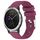 Per cinturino in silicone liscio tinta unita Garmin Vivoactive 3 da 20 mm (Borgogna) Per cinturino in silicone liscio tinta unita Garmin Vivoactive 3 da 20 mm (Borgogna)