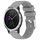 Per cinturino in silicone liscio tinta unita Garmin Vivoactive 3 da 20 mm (grigio) Per cinturino in silicone liscio tinta unita Garmin Vivoactive 3 da 20 mm (grigio)