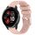 Per cinturino in silicone liscio tinta unita Garmin Venu 2 Plus da 20 mm (rosa) Per cinturino in silicone liscio tinta unita Garmin Venu 2 Plus da 20 mm (rosa)