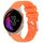 Per cinturino in silicone liscio tinta unita Garmin Venu da 20 mm (arancione) Per cinturino in silicone liscio tinta unita Garmin Venu da 20 mm (arancione)