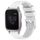 Per cinturino in silicone liscio tinta unita Garmin Venu SQ da 20 mm (bianco) Per cinturino in silicone liscio tinta unita Garmin Venu SQ da 20 mm (bianco)