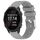 Per Garmin Forerunner 245 Music cinturino in silicone liscio tinta unita da 20 mm (grigio)