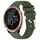 Per Garmin Forerunner 645 cinturino in silicone liscio tinta unita da 20 mm (verde militare) Per Garmin Forerunner 645 cinturino in silicone liscio tinta unita da 20 mm (verde militare)