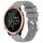 Per Garmin Forerunner 645 cinturino in silicone liscio tinta unita da 20 mm (grigio) Per Garmin Forerunner 645 cinturino in silicone liscio tinta unita da 20 mm (grigio)
