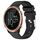 Per Garmin Forerunner 645 Music cinturino in silicone liscio tinta unita da 20 mm (nero)