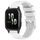 Per cinturino in silicone liscio tinta unita Garmin Forerunner Sq2 da 20 mm (bianco) Per cinturino in silicone liscio tinta unita Garmin Forerunner Sq2 da 20 mm (bianco)