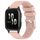 Per cinturino in silicone liscio tinta unita Garmin Forerunner Sq2 da 20 mm (rosa) Per cinturino in silicone liscio tinta unita Garmin Forerunner Sq2 da 20 mm (rosa)