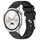 Per Huawei Watch GT4 41mm 20mm cinturino in silicone liscio tinta unita (nero) Per Huawei Watch GT4 41mm 20mm cinturino in silicone liscio tinta unita (nero)