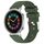 Per Huawei Watch GT2 42mm 20mm cinturino in silicone liscio tinta unita (verde militare) Per Huawei Watch GT2 42mm 20mm cinturino in silicone liscio tinta unita (verde militare)