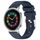 Per Huawei Watch GT2 42mm 20mm cinturino in silicone liscio tinta unita (blu notte) Per Huawei Watch GT2 42mm 20mm cinturino in silicone liscio tinta unita (blu notte)
