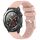 Per Huawei Watch 2 cinturino in silicone liscio tinta unita da 20 mm (rosa) Per Huawei Watch 2 cinturino in silicone liscio tinta unita da 20 mm (rosa)