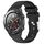 Per Huawei Watch 2 cinturino in silicone liscio tinta unita da 20 mm (nero) Per Huawei Watch 2 cinturino in silicone liscio tinta unita da 20 mm (nero)
