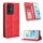 Custodia per telefono in pelle con texture retrò con fibbia magnetica per Honor 100 5G (rossa) Custodia per telefono in pelle con texture retrò con fibbia magnetica per Honor 100 5G (rossa)