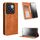 Custodia per telefono in pelle con texture retrò con fibbia magnetica Xiaomi 14 Pro (marrone) Custodia per telefono in pelle con texture retrò con fibbia magnetica Xiaomi 14 Pro (marrone)