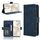 Custodia per telefono in pelle con texture di vitello per Honor 100 Pro 5G (blu) Custodia per telefono in pelle con texture di vitello per Honor 100 Pro 5G (blu)
