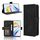 Per Honor X9b 5G Custodia per cellulare in pelle con texture di vitello e slot per schede (nera) Per Honor X9b 5G Custodia per cellulare in pelle con texture di vitello e slot per schede (nera)