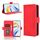 Custodia per telefono in pelle con texture di vitello per Honor X9b 5G (rosso) Custodia per telefono in pelle con texture di vitello per Honor X9b 5G (rosso)