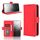Per Xiaomi 14 Pro Custodia per telefono in pelle con texture di vitello con slot per schede (rosso) Per Xiaomi 14 Pro Custodia per telefono in pelle con texture di vitello con slot per schede (rosso)