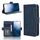 Per Xiaomi 14 Custodia per telefono in pelle con texture di vitello con slot per schede (blu) Per Xiaomi 14 Custodia per telefono in pelle con texture di vitello con slot per schede (blu)