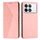 Custodia magnetica in pelle per Xiaomi Redmi K70 / K70 Pro Diamond Splicing Skin Feel (oro rosa) Custodia magnetica in pelle per Xiaomi Redmi K70 / K70 Pro Diamond Splicing Skin Feel (oro rosa)