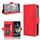 Per OPPO Find N3 / OnePlus Custodia in pelle con texture di vitello e slot per schede (rossa) Per OPPO Find N3 / OnePlus Custodia in pelle con texture di vitello e slot per schede (rossa)