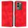 Per vivo Y200 Dream Triangle Custodia in pelle per telefono con cordino (rosso) Per vivo Y200 Dream Triangle Custodia in pelle per telefono con cordino (rosso)
