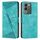 Per vivo Y200 Dream Triangle Custodia in pelle per telefono con cordino (verde) Per vivo Y200 Dream Triangle Custodia in pelle per telefono con cordino (verde)