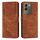 Custodia per telefono in pelle con motivo a strisce per vivo Y200 Skin Feel con cordino (marrone) Custodia per telefono in pelle con motivo a strisce per vivo Y200 Skin Feel con cordino (marrone)