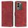 Custodia per telefono in pelle con motivo a strisce per vivo Y200 Skin Feel con cordino (rosso) Custodia per telefono in pelle con motivo a strisce per vivo Y200 Skin Feel con cordino (rosso)