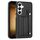 Custodia per telefono in pelle antiurto per Samsung Galaxy S24 5G con cinturino da polso (nero) Custodia per telefono in pelle antiurto per Samsung Galaxy S24 5G con cinturino da polso (nero)