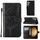 Custodia per telefono in pelle con farfalla goffrata per Samsung Galaxy S24 5G (nera) Custodia per telefono in pelle con farfalla goffrata per Samsung Galaxy S24 5G (nera)