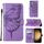 Custodia per telefono in pelle con farfalla goffrata per Samsung Galaxy S24+ 5G (viola) Custodia per telefono in pelle con farfalla goffrata per Samsung Galaxy S24+ 5G (viola)