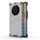 Custodia per telefono a nido d'ape antiurto per Honor X50 (bianca)