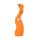 Utensile da cucina pieghevole con coltello sbucciatore per sbucciare l'arancia (arancione)