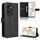 Custodia per telefono in pelle con texture diamante per Honor 100 Pro 5G (nera) Custodia per telefono in pelle con texture diamante per Honor 100 Pro 5G (nera)
