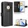 Custodia per cellulare in pelle con texture diamante per Honor X9b 5G (nera) Custodia per cellulare in pelle con texture diamante per Honor X9b 5G (nera)