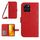 Custodia per cellulare in pelle con motivo Sun Flower per Honor X8b Skin Feel con cordino (rosso) Custodia per cellulare in pelle con motivo Sun Flower per Honor X8b Skin Feel con cordino (rosso)