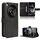 Per OPPO Find N3 / OnePlus Custodia per telefono in pelle con texture a diamante aperta (nera) Per OPPO Find N3 / OnePlus Custodia per telefono in pelle con texture a diamante aperta (nera)