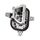 Per BMW X1 2017-2019 Indicatore di direzione a LED sinistro per auto 63117428787 (Argento)