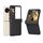 Per OPPO Find N3 Flip 3 in 1 Custodia protettiva per telefono con decalcomania all-inclusive in fibra di carbonio (nera) Per OPPO Find N3 Flip 3 in 1 Custodia protettiva per telefono con decalcomania all-inclusive in fibra di carbonio (nera)